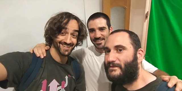 Recording iOS and Android courses with Jorge Barroso and Sergio Gutierrez