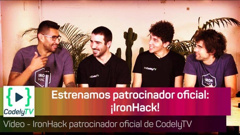 We Launch Our Official Sponsor of CodelyTV: IronHack!