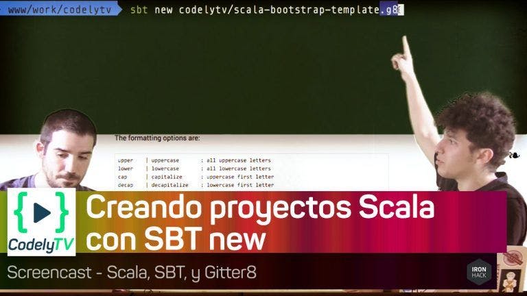 Creando proyectos #Scala con SBT new ƛ🌈
