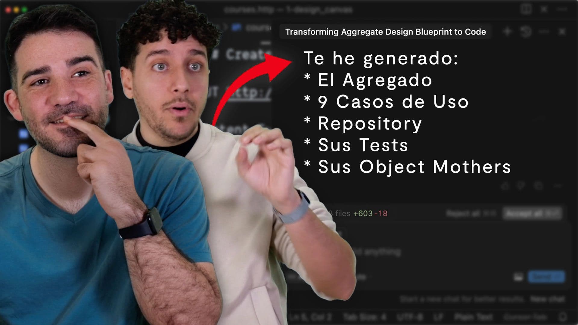 Cómo implementar código DDD usando IA (Cursor)