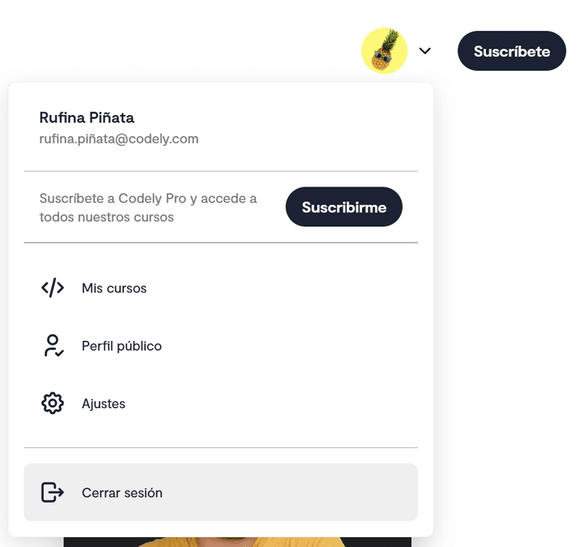 Usuario no suscrito, mostramos CTA para adquirir un plan