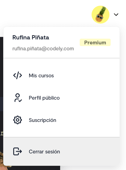 Mostramos el plan actual con un estilo distinto a los CTAs