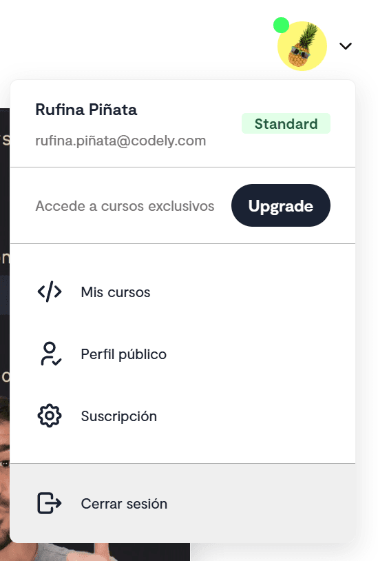 Indicar al usuario, sin tener que hacer click, que hay algo que ver
