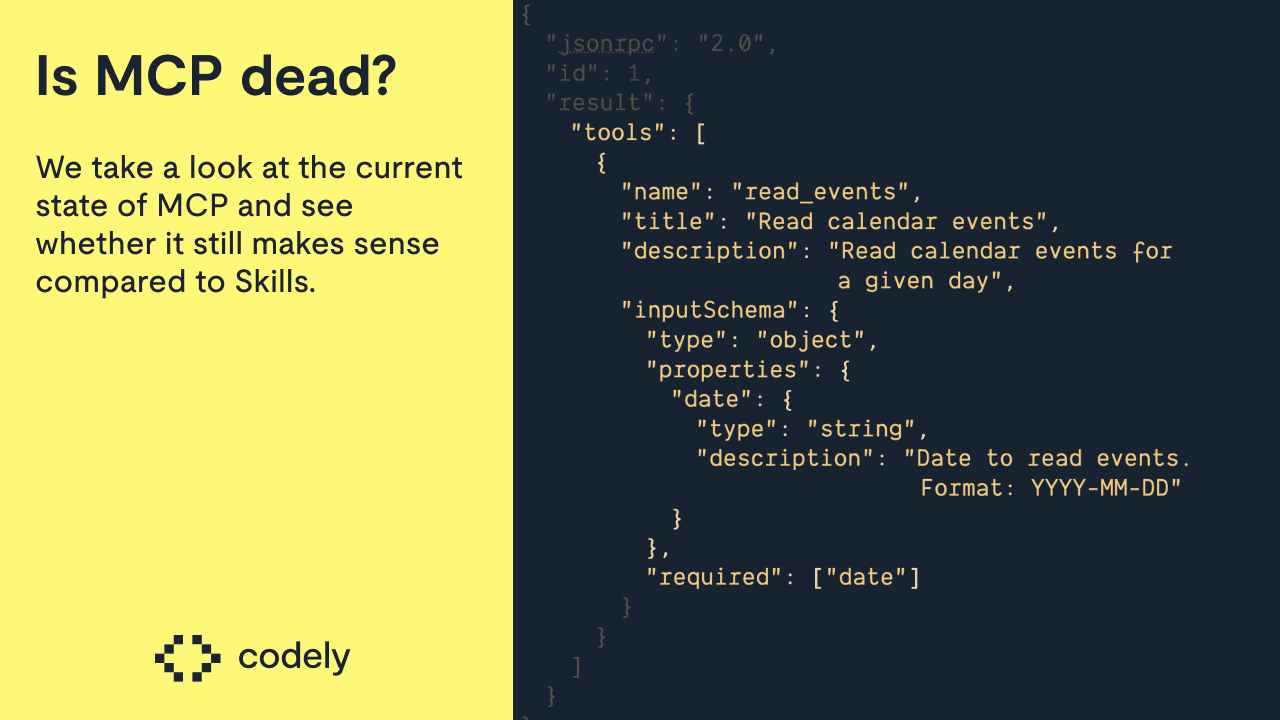 Have MCPs died because of Skills?