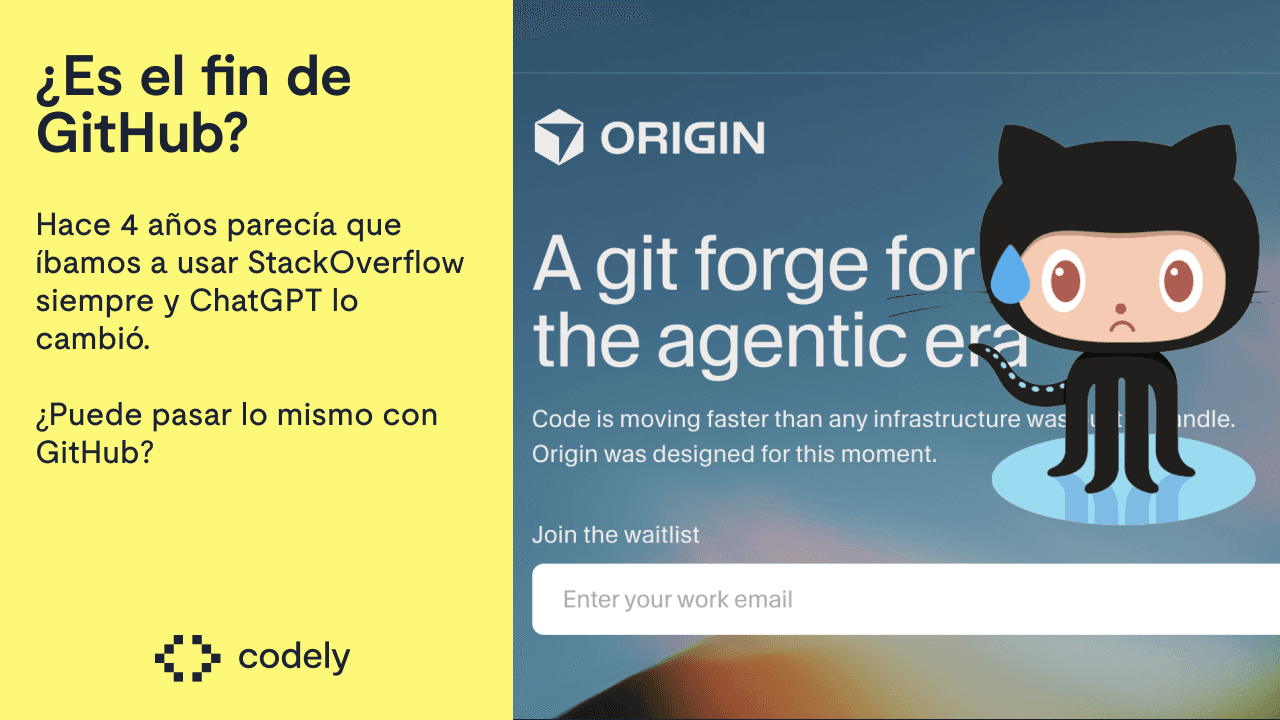 ¿Está el fin de GitHub cerca?