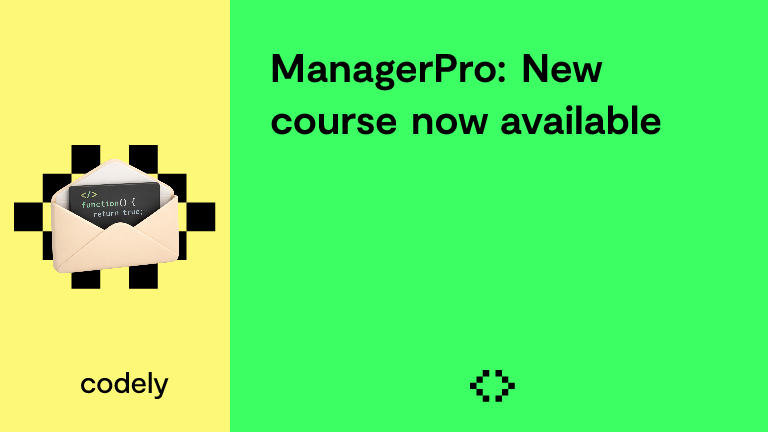 ManagerPro: New course now available