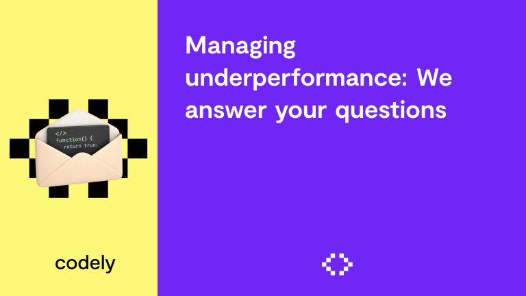 Managing underperformance: We answer your questions