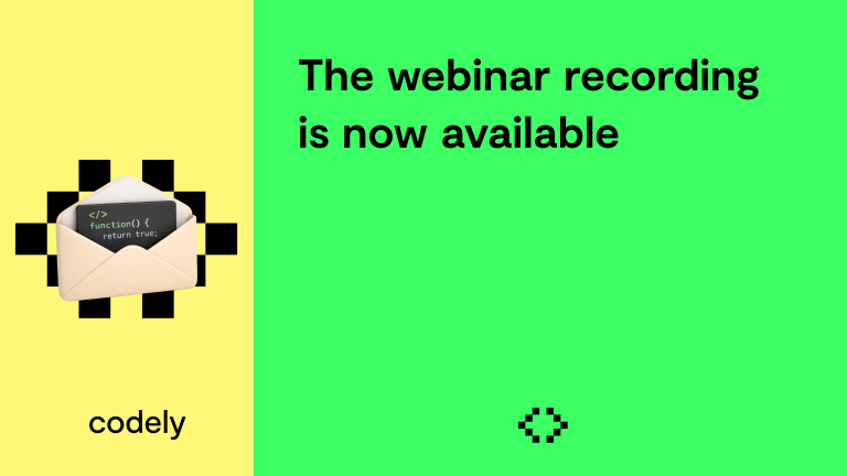The webinar recording is now available