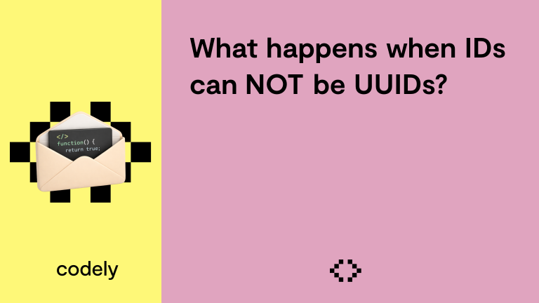 What happens when IDs can NOT be UUIDs?