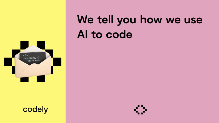 We tell you how we use AI to code