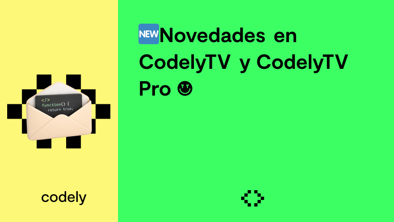 🆕Novedades en CodelyTV y CodelyTV Pro 🎉