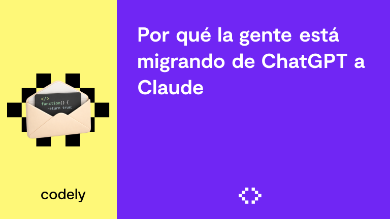 Por qué la gente está migrando de ChatGPT a Claude