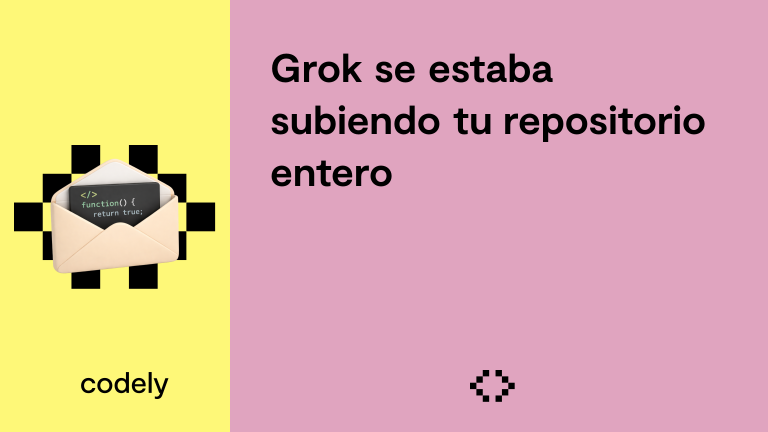 Grok se estaba subiendo tu repositorio entero